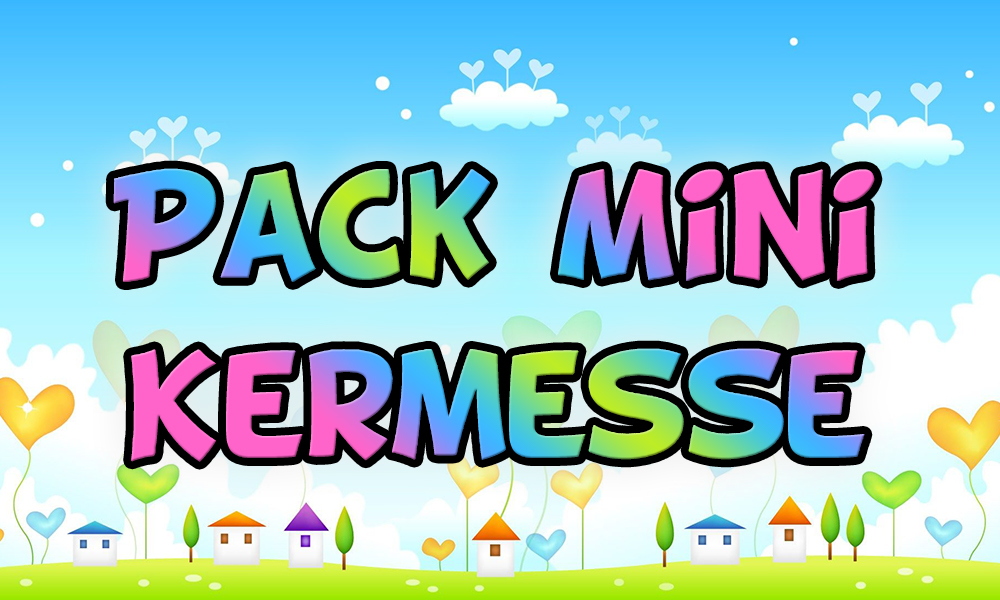 pack mini kermesse