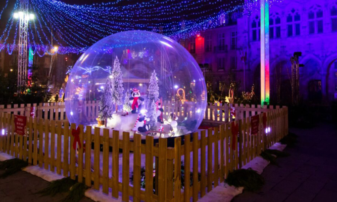 boule à neige deco