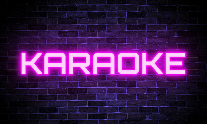 karaoké néon